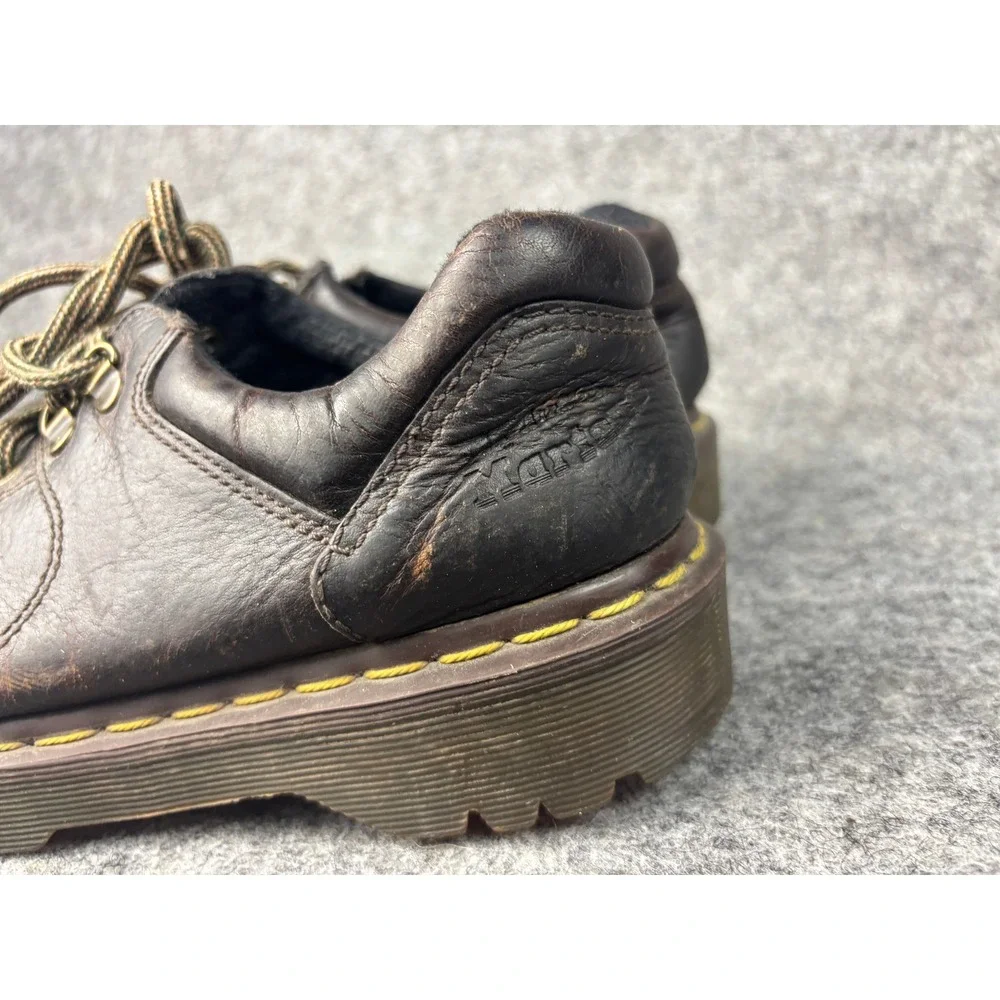 Dr. Martens 8312 Oxford Shoes Mens 7 Womens 8 Brown Leather Platform Lug Sole